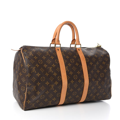 Louis Vuitton Monogram Keepall 45 2 of 14