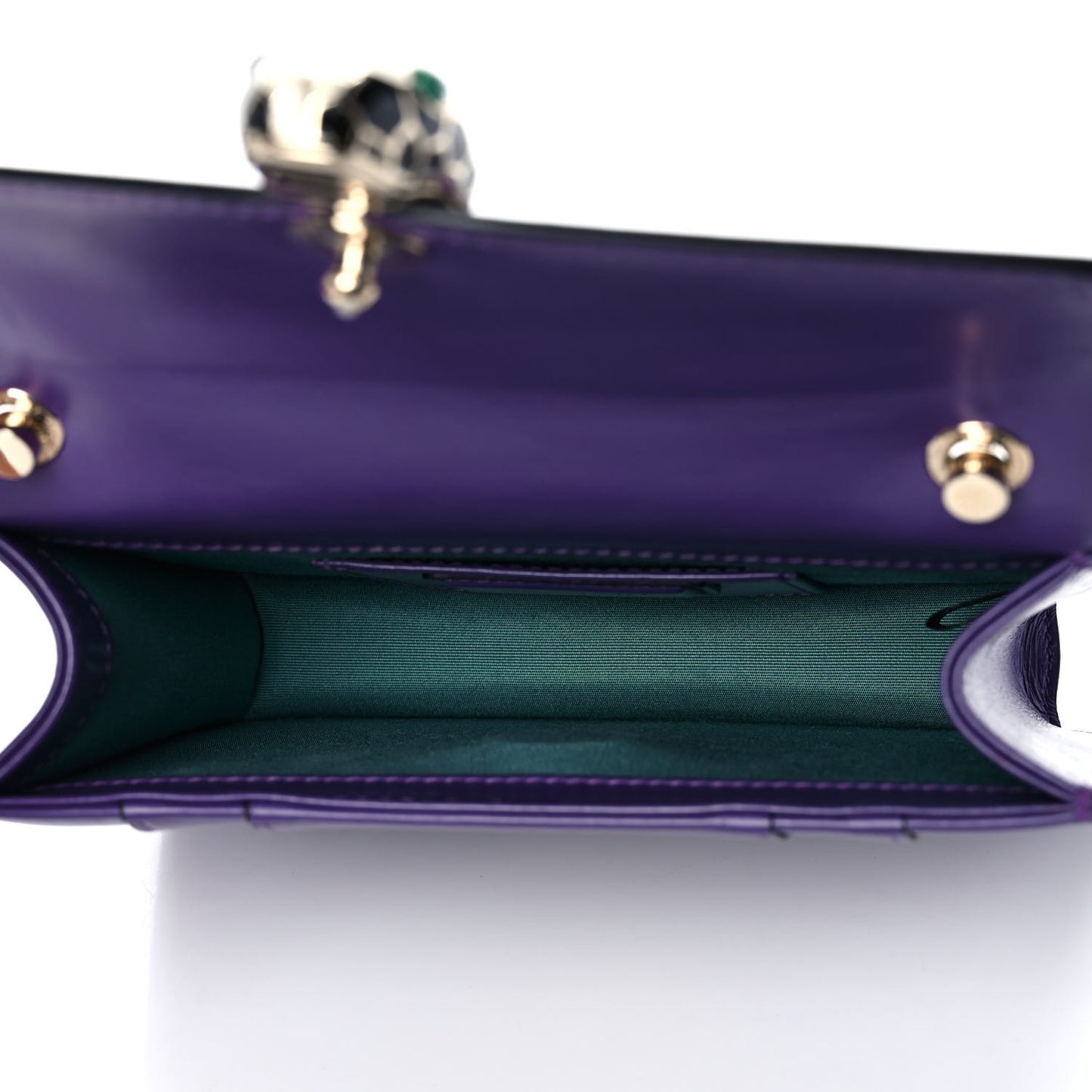 Calfskin Serpenti Forever Crossbody Bag Amethyst