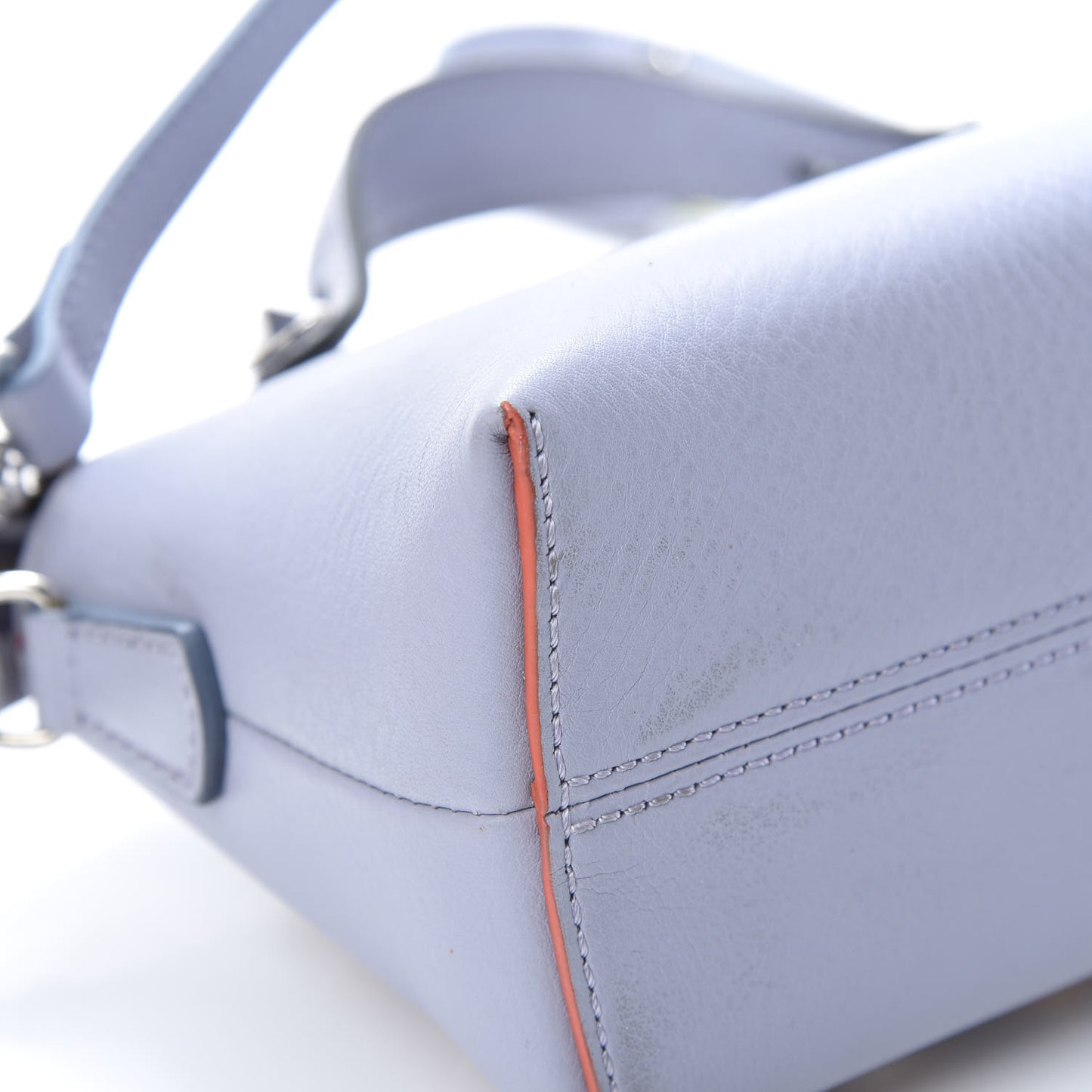 Vitello Dolce Studded Mini By The Way Boston Bag Light Purple Multicolor