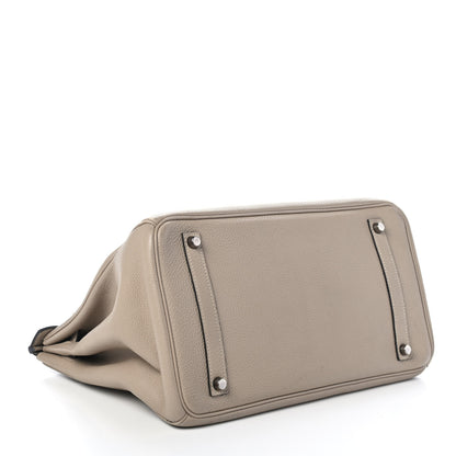 Hermes Togo Birkin 35 Gris Tourterelle 3 of 7