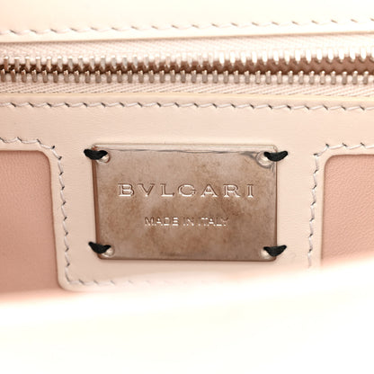 Bulgari Quilted Nappa Smooth Calfskin Serpenti Forever Diamond Blast Shoulder Bag Ivory 6 of 13