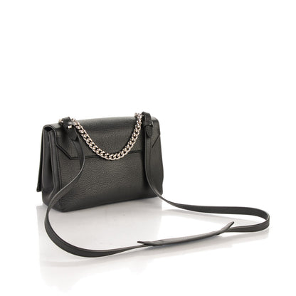 Louis Vuitton Calfskin Lockme II Chain Bag BB Black 3 of 7