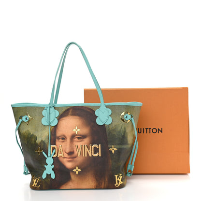 Louis Vuitton Masters Da Vinci Neverfull MM Vert D’eau 9 of 9