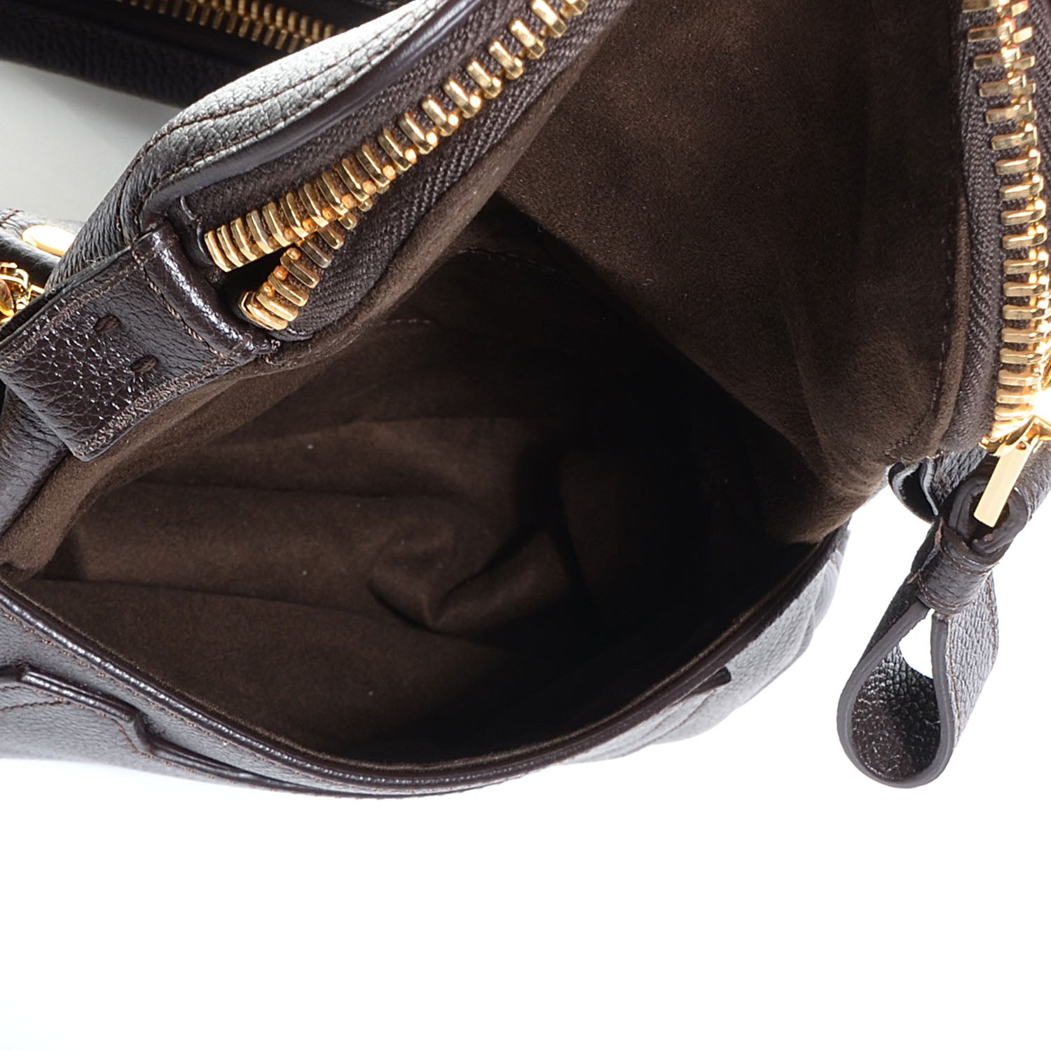 Tom Ford Calfskin Jennifer Mini Crossbody Bag Brown 5 of 8
