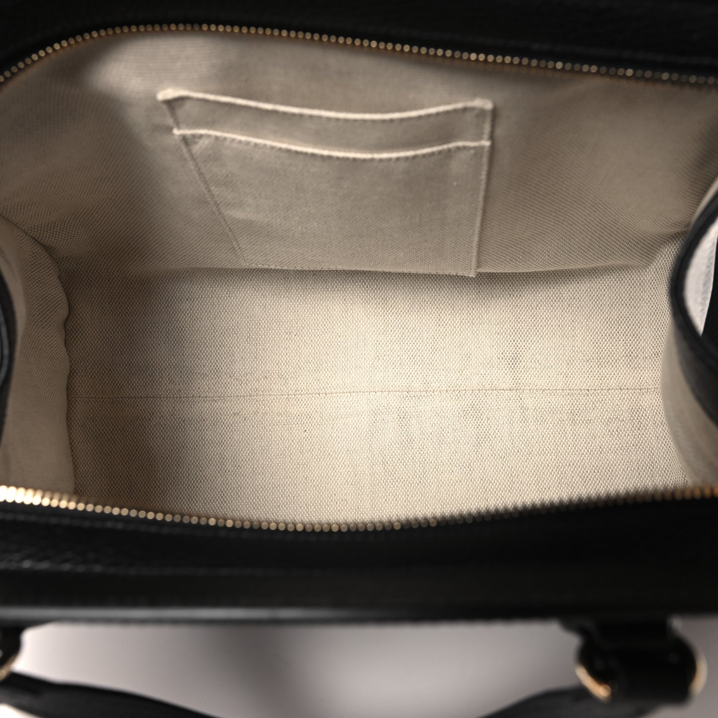 Dollar Calfskin Large Soho Top Handle Satchel Black