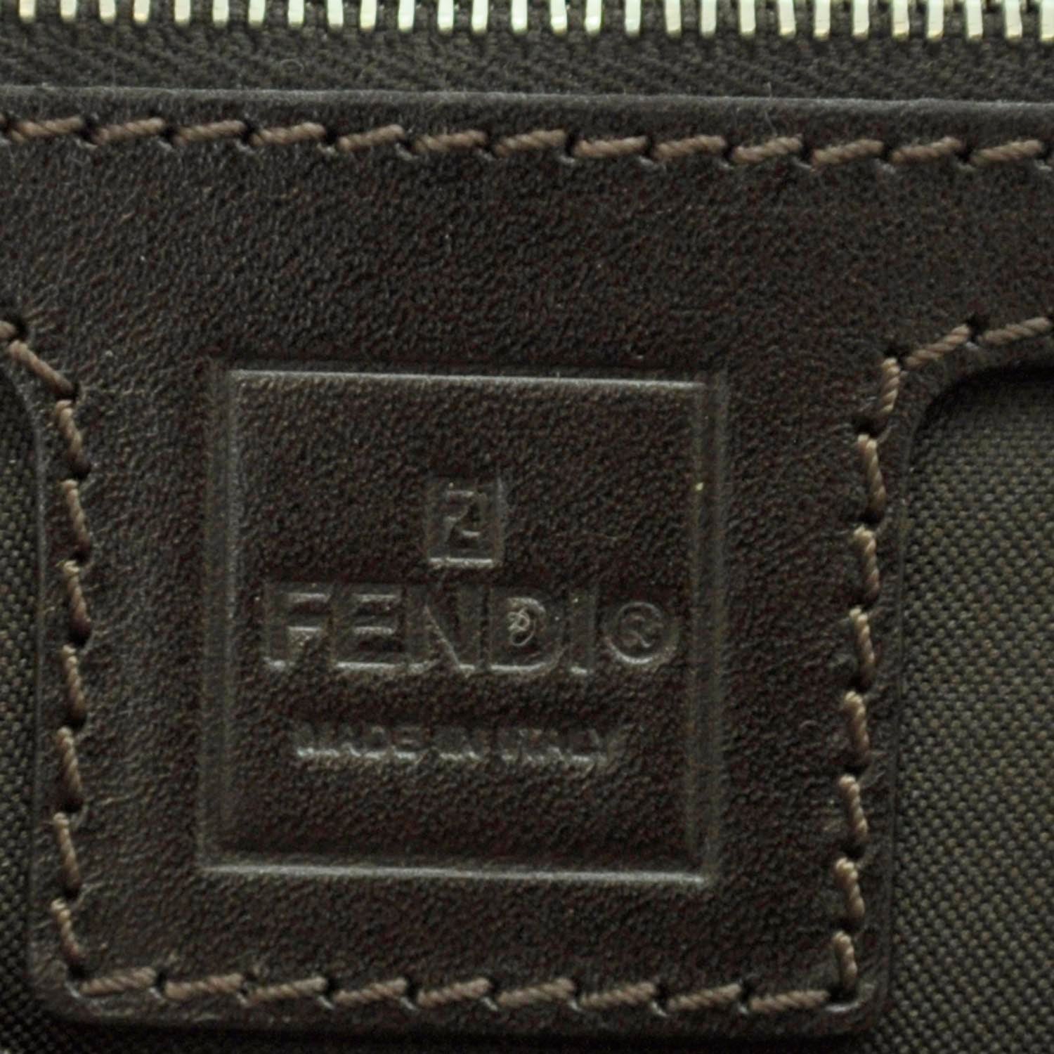 Fendi Zucca Baguette Tobacco 9 of 10