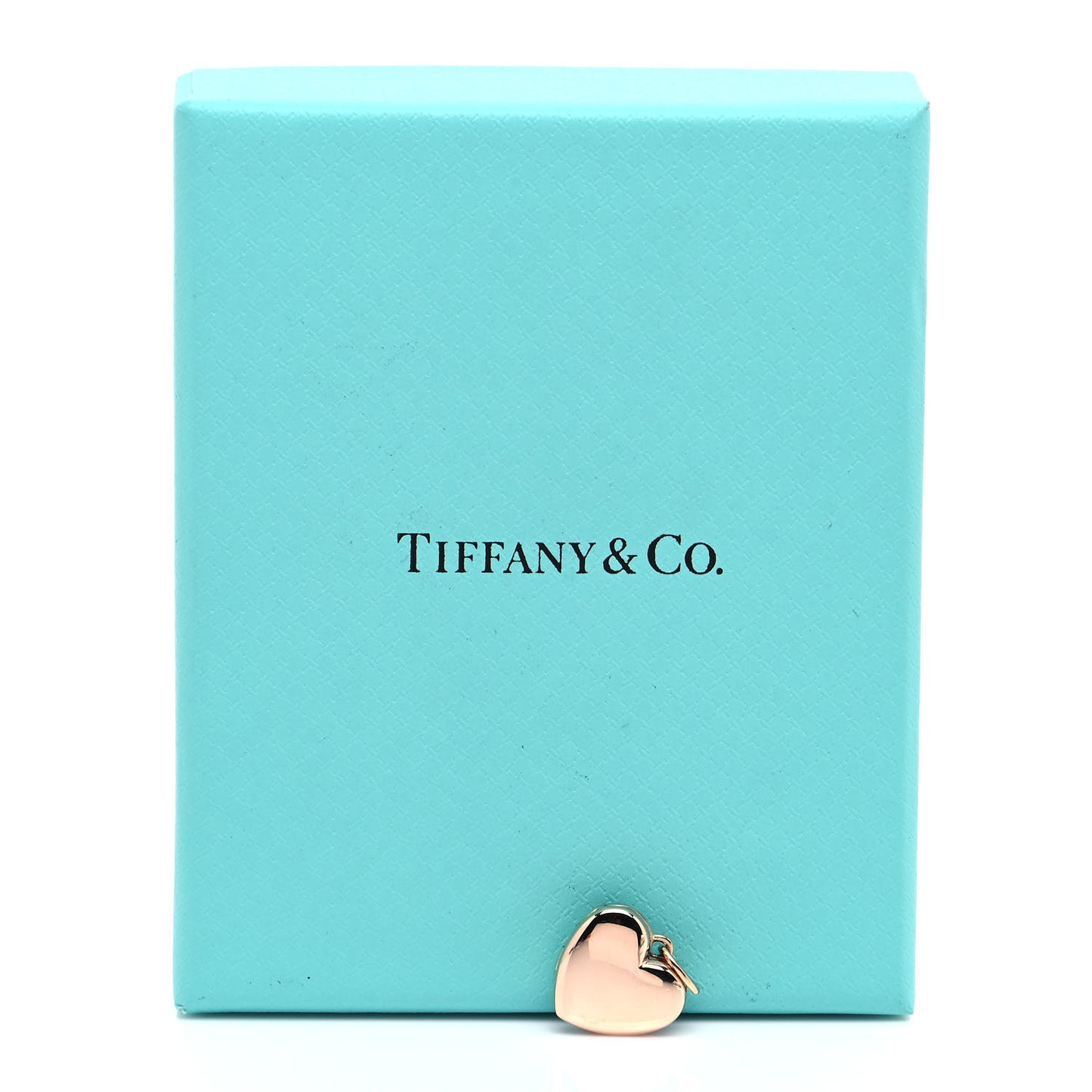18K Rose Gold Heart Locket Pendant