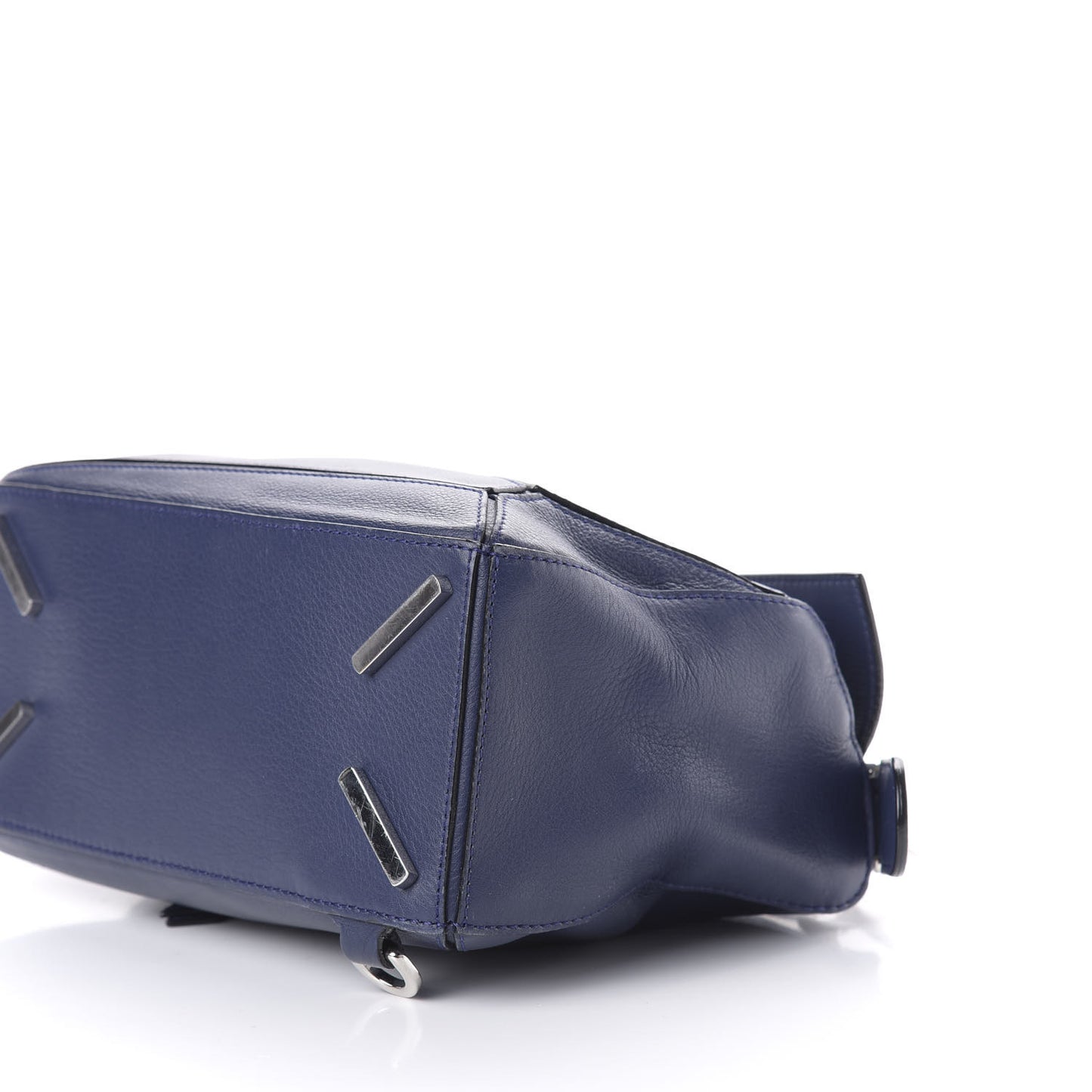 Calfskin Small Puzzle Bag Marine