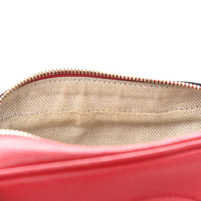 Gucci Pebbled Calfskin Small Soho Disco Bag Tabasco Red 12 of 17