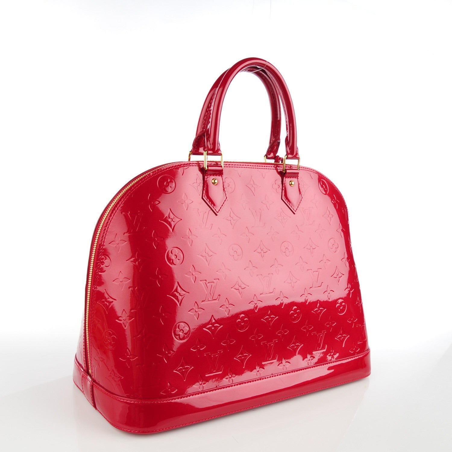 Louis Vuitton Vernis Alma GM Pomme D'Amour 2 of 9