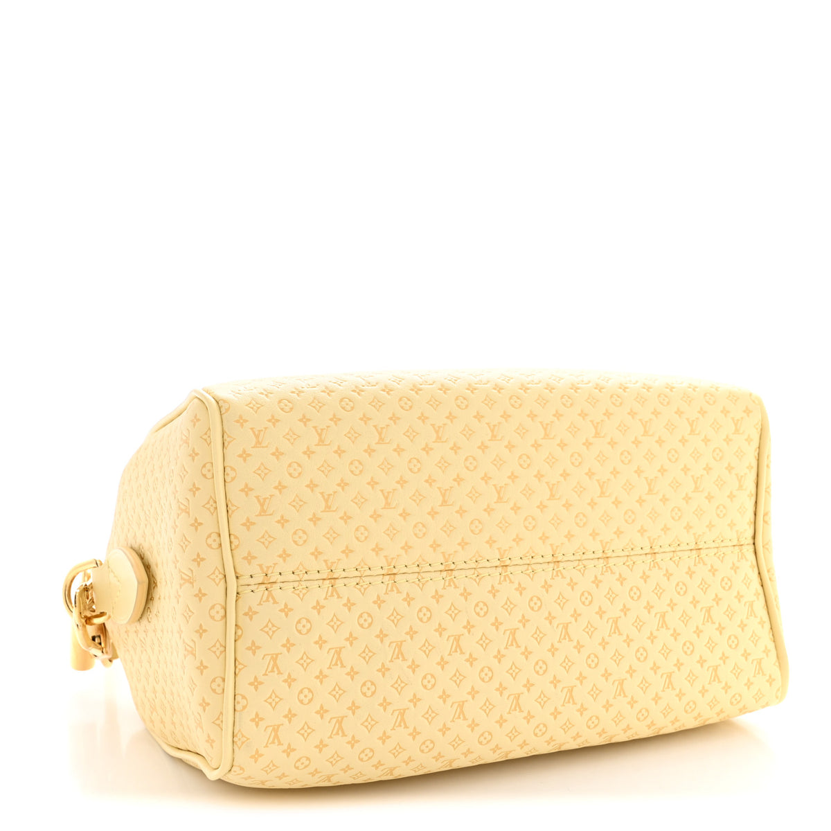 Louis Vuitton Calfskin Minigram Speedy Bandouliere 20 Banane 4 of 9