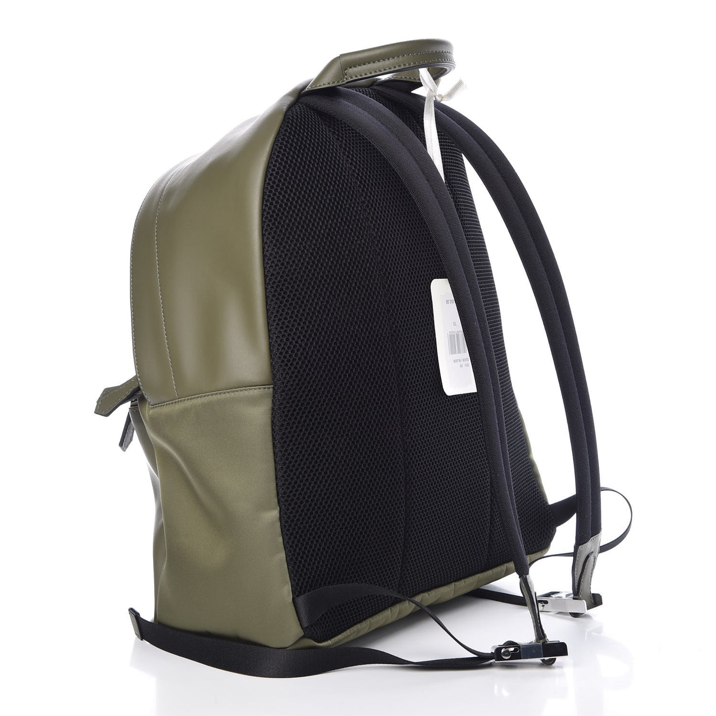 Nylon Vitello Liberty Metal Monster Eyes Rounded Backpack Equatore