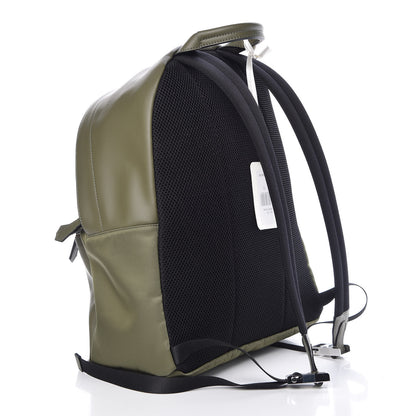Fendi Nylon Vitello Liberty Metal Monster Eyes Rounded Backpack Equatore 3 of 8