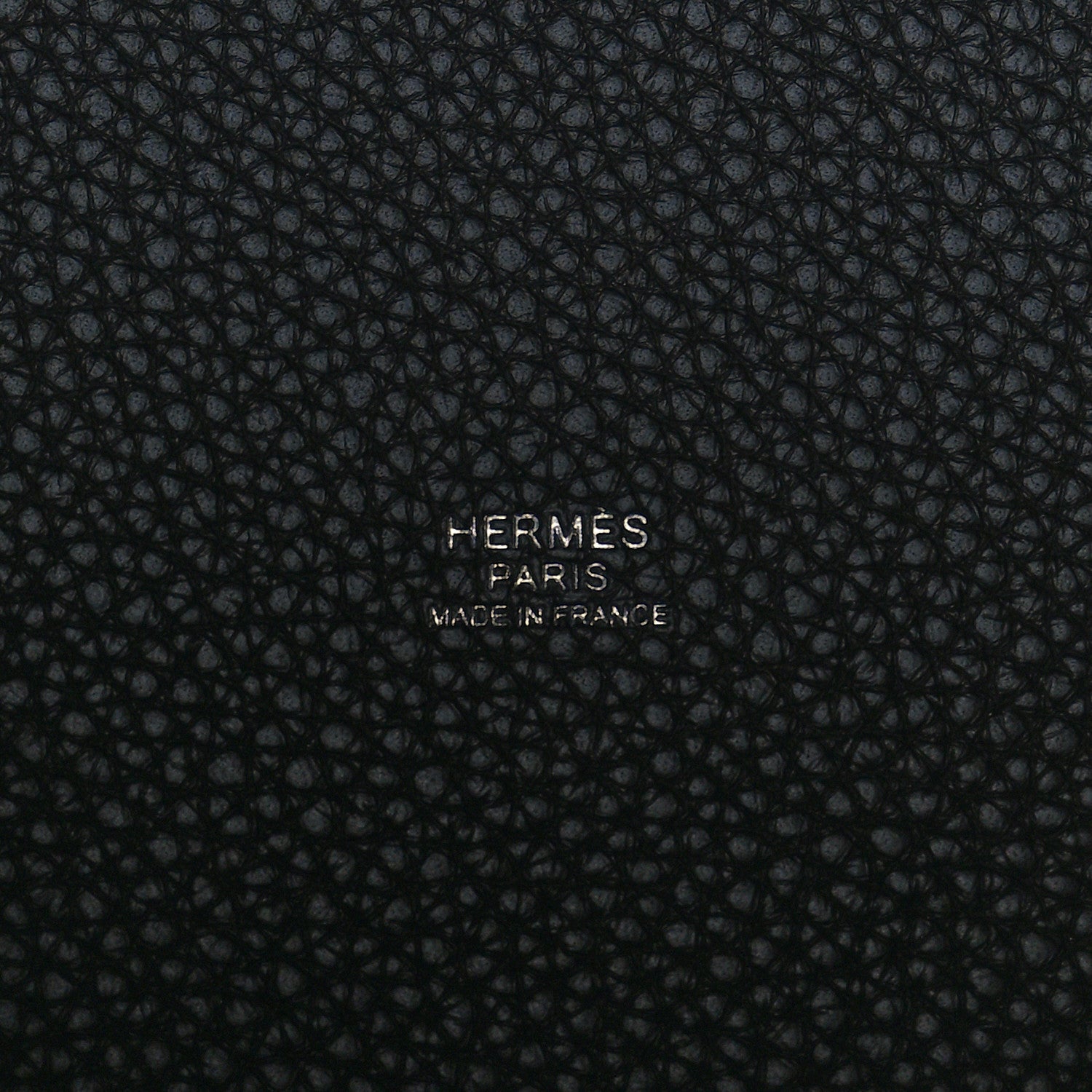 Hermes Taurillon Clemence Monochrome Picotin Lock 22 MM Black 6 of 11