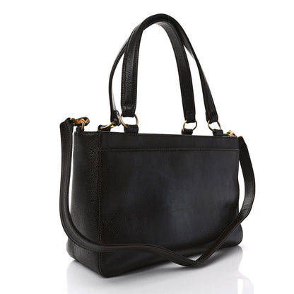 Chanel Caviar Timeless CC Large Tote Dark Brown 3 of 9