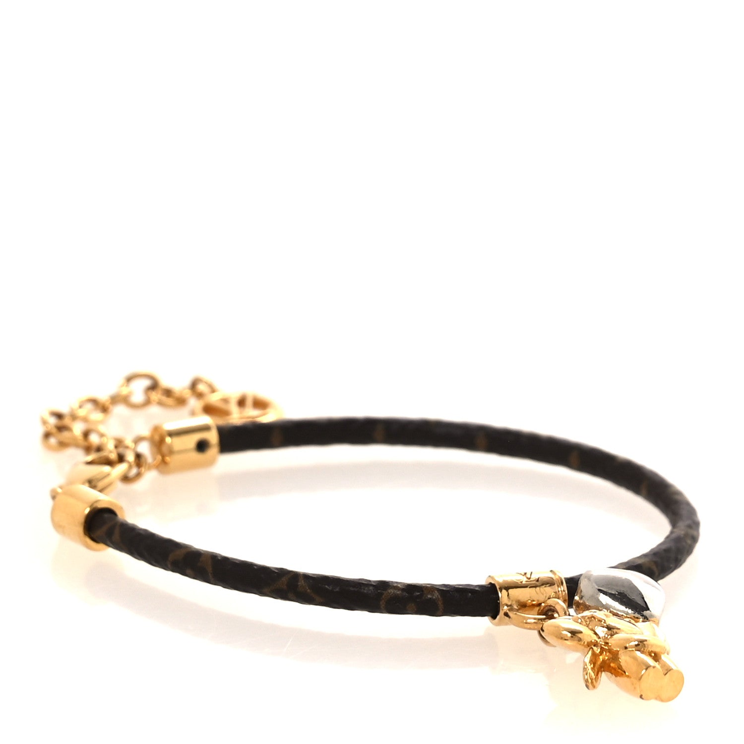 Louis Vuitton Monogram Vivienne Heart Bracelet 2 of 8