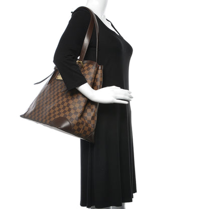 Louis Vuitton Damier Ebene Hampstead GM 2 of 17