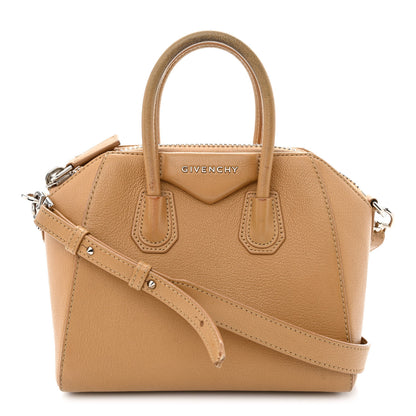 Givenchy Sugar Goatskin Mini Antigona Light Beige 1 of 20