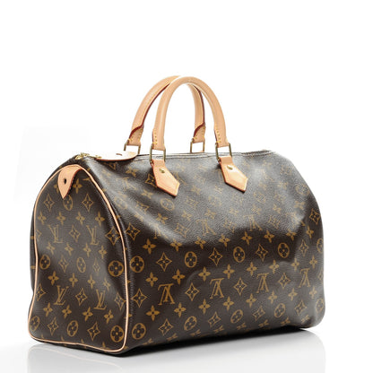Louis Vuitton Monogram Speedy 35 3 of 6
