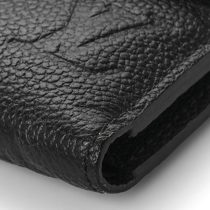 Louis Vuitton Empreinte Victorine Wallet Black 8 of 9