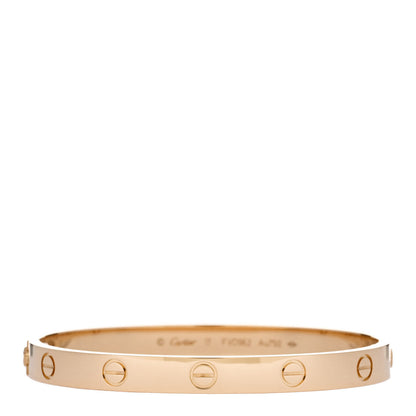 Cartier 18K Yellow Gold LOVE Bracelet 17 1 of 6