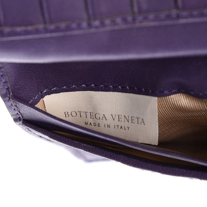 Bottega Veneta Nappa Intrecciato Continental Compact Flap Wallet Parma 7 of 19