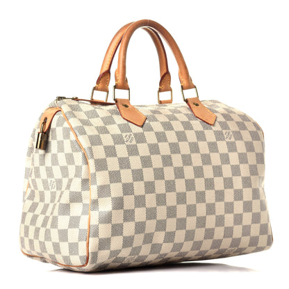 Louis Vuitton Damier Azur Speedy 30 3 of 8