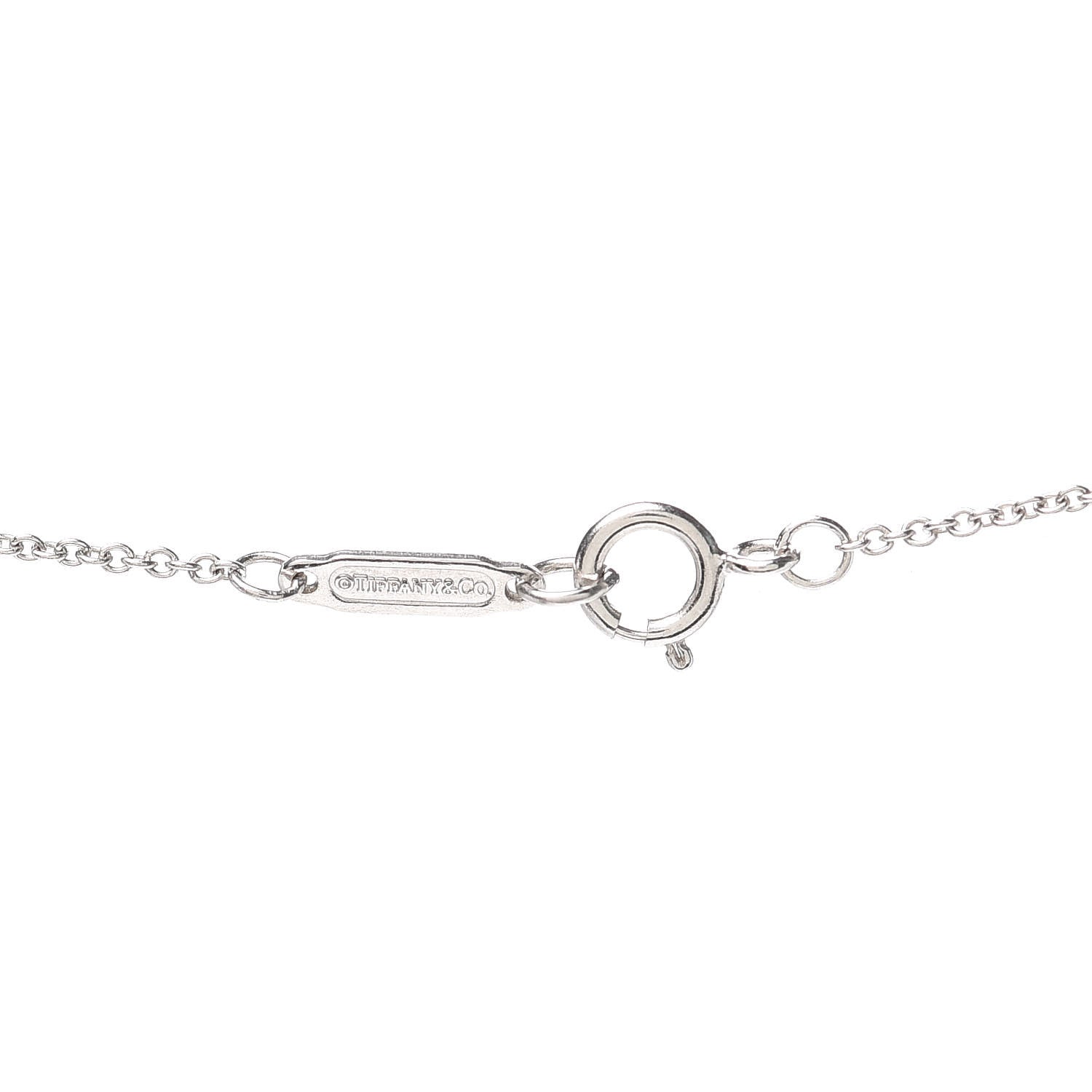 Tiffany 18K White Gold Diamond Enchant Dragonfly Pendant Necklace 4 of 5