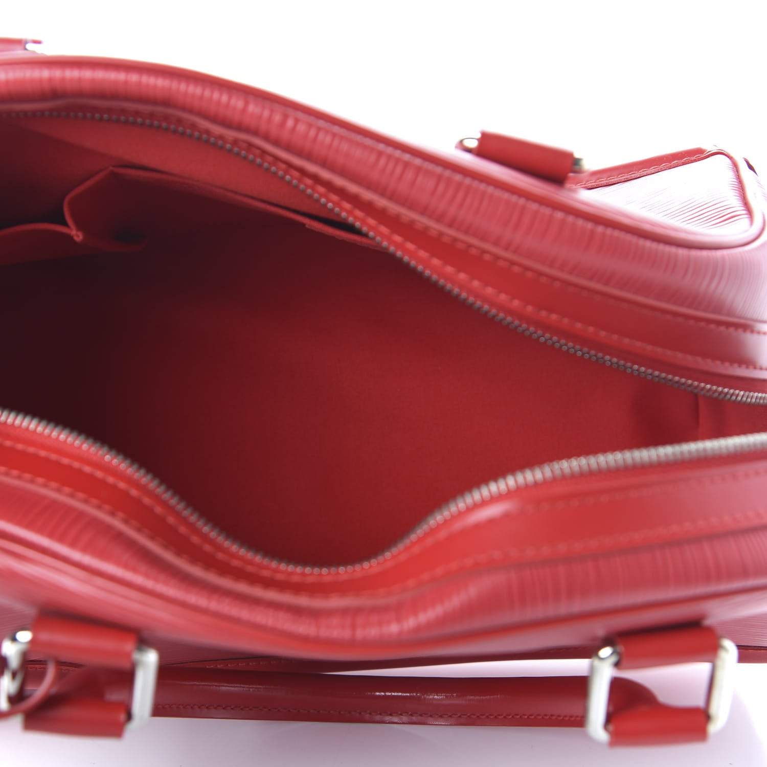 Louis Vuitton Epi Bowling Montaigne PM Rouge 5 of 9