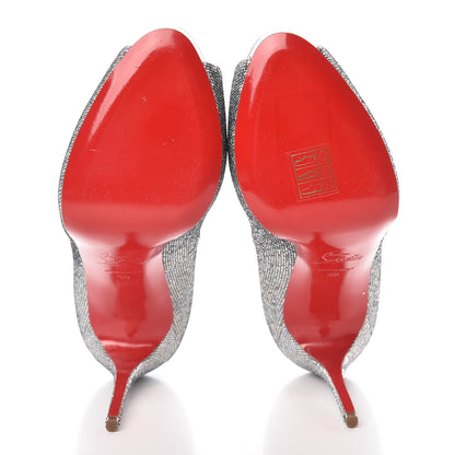 Christian Louboutin Glitter Disco Ball New Very Prive 120 Pumps 38 Purple Pop 5 of 8