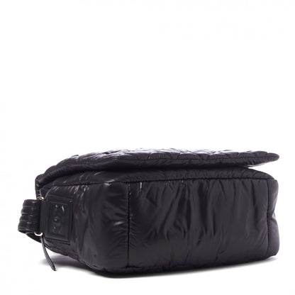 Chanel Nylon Small Coco Cocoon Messenger Bag Black 3 of 9