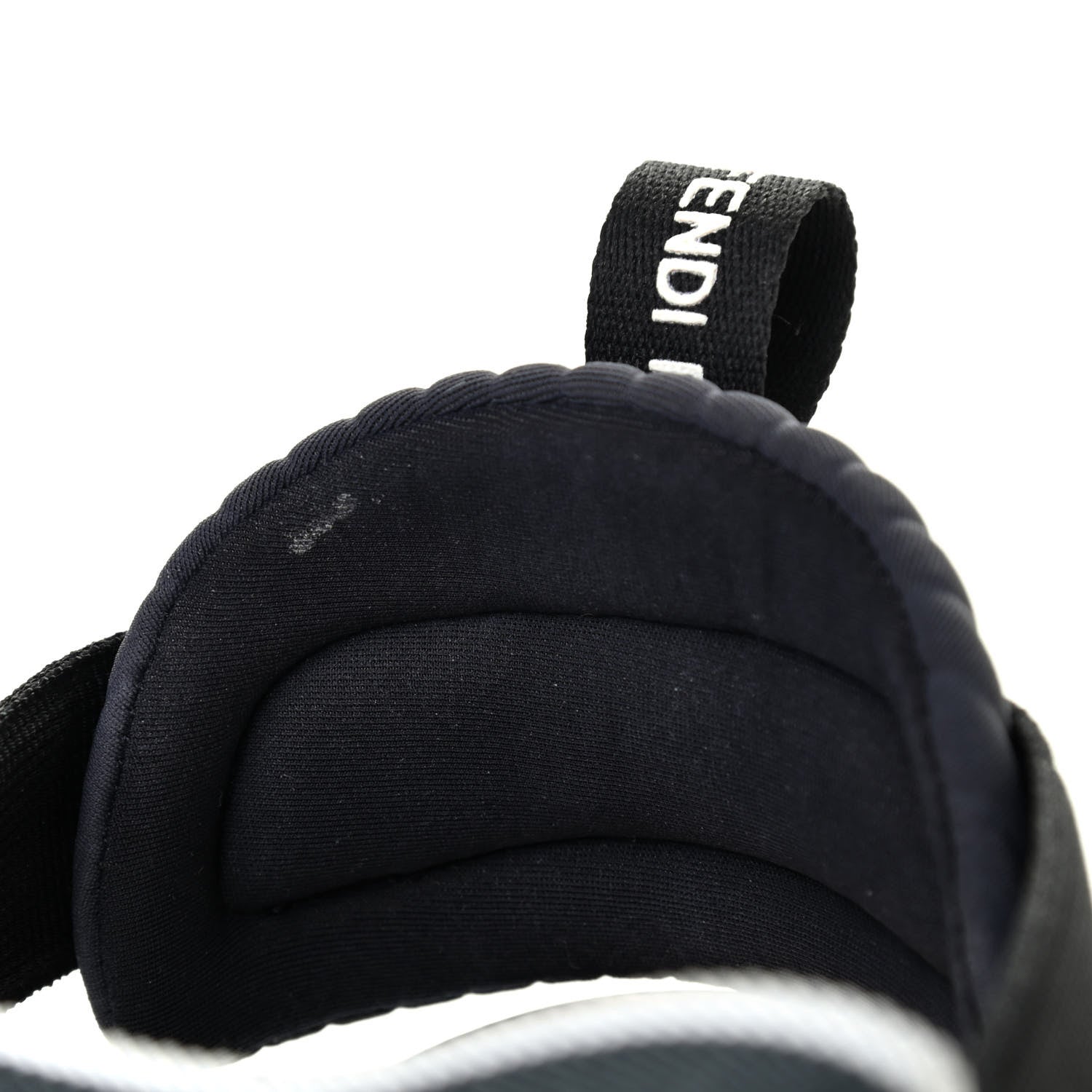 Fendi PVC Calfskin FF Colibri Slingback Ballerina Flats 37.5 Black 9 of 11