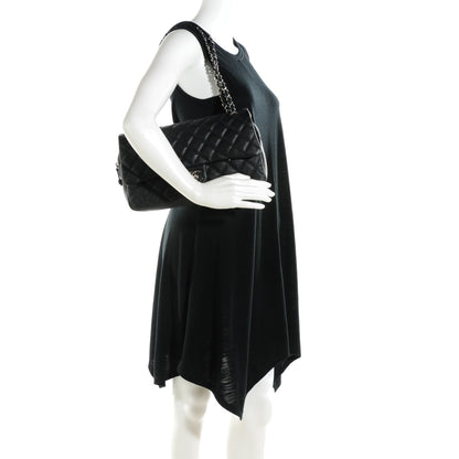 Chanel Caviar Quilted Jumbo Easy Flap Black 2 of 8