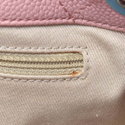 Chanel Grained Calfskin Small CC Pocket Tote Pink 11 of 12