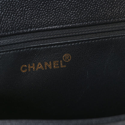 Chanel Caviar CC Tote Black 6 of 12
