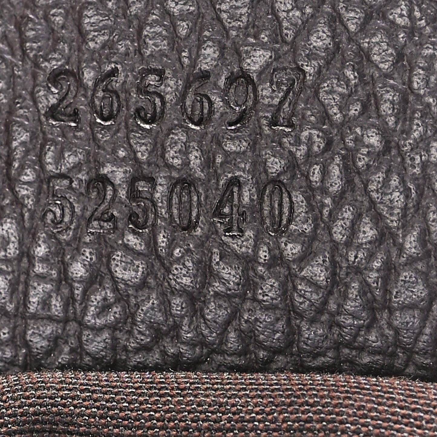 Crystal Monogram Medium Joy Boston Dark Brown