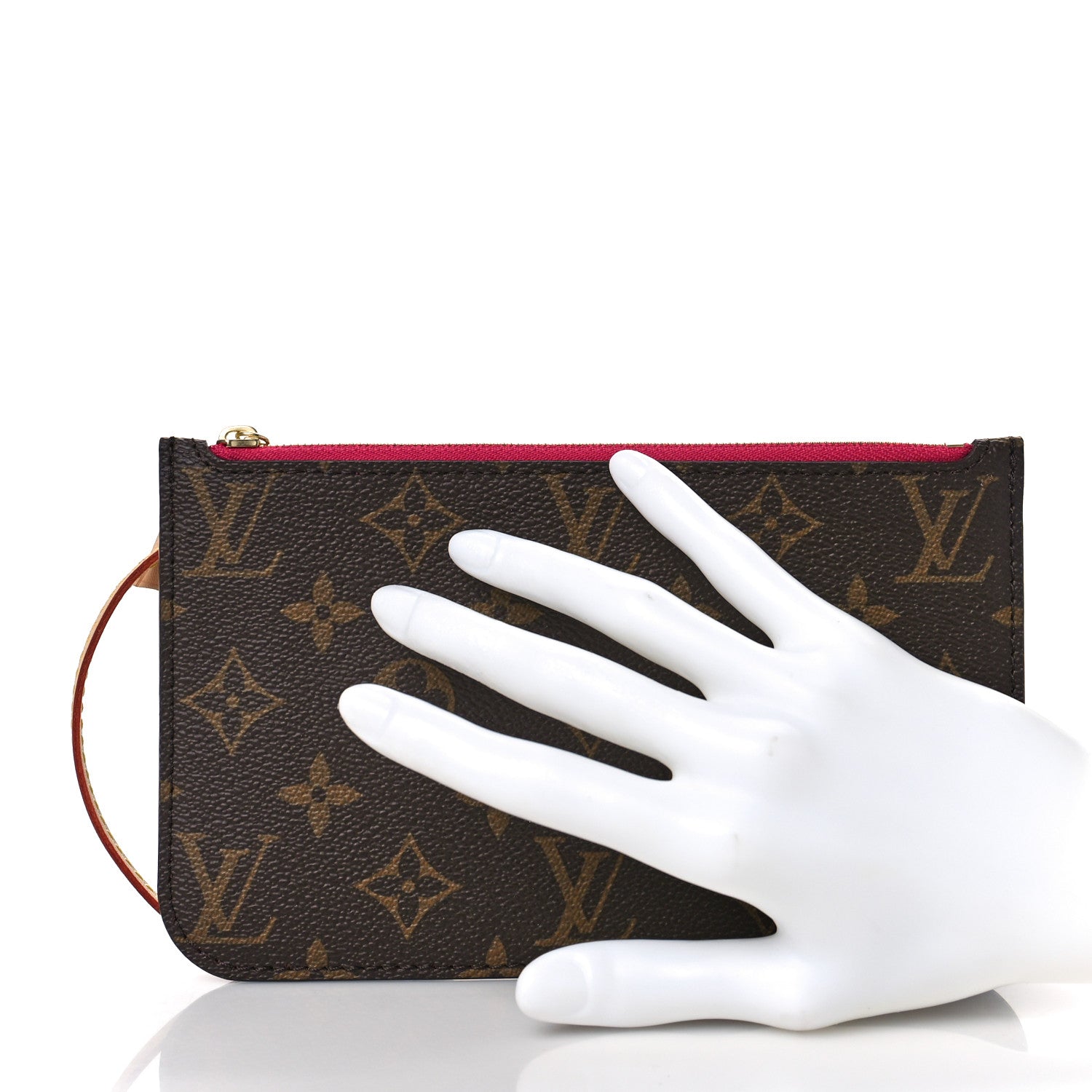 Louis Vuitton Monogram Neverfull PM Pochette Pivoine 2 of 8