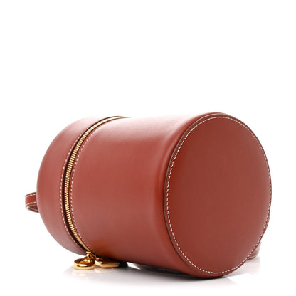 Loro Piana Smooth Calfskin Extra Case Medium Deep Kummel 4 of 9