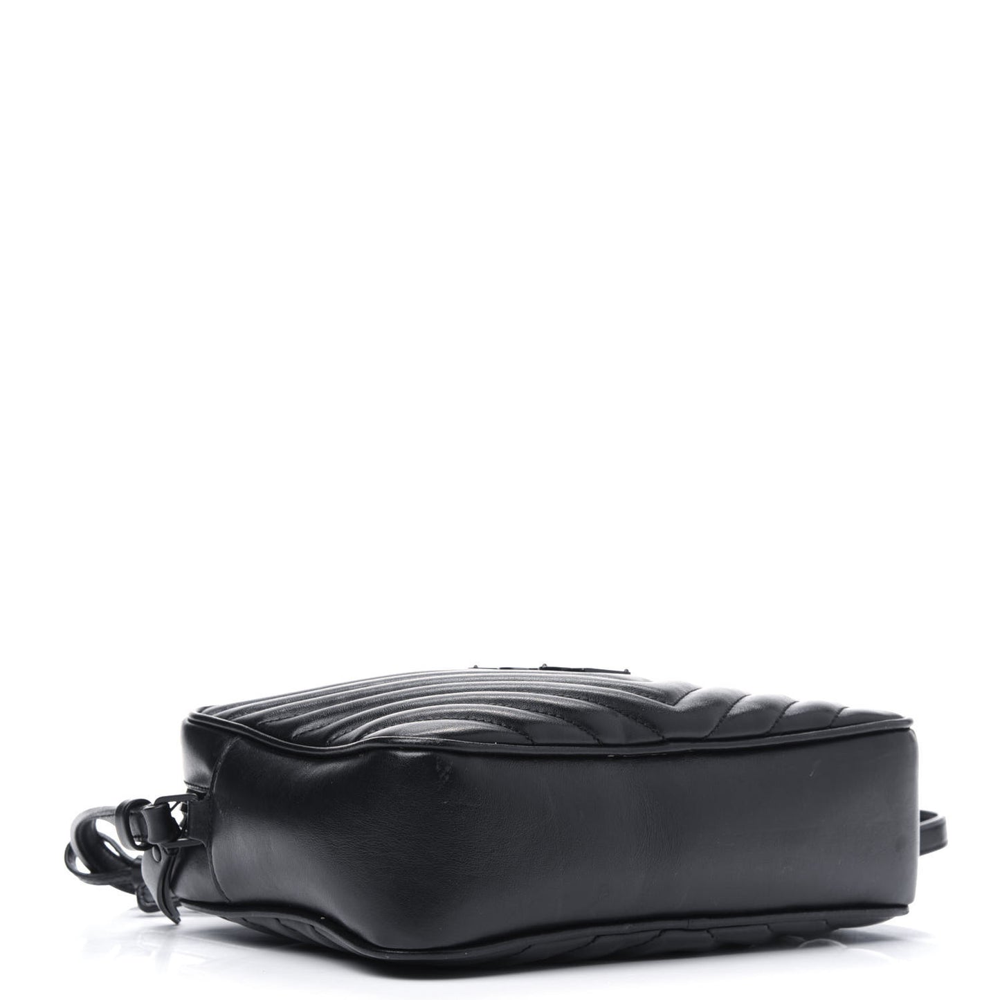 Calfskin Matelasse Monogram Lou Camera Bag Black