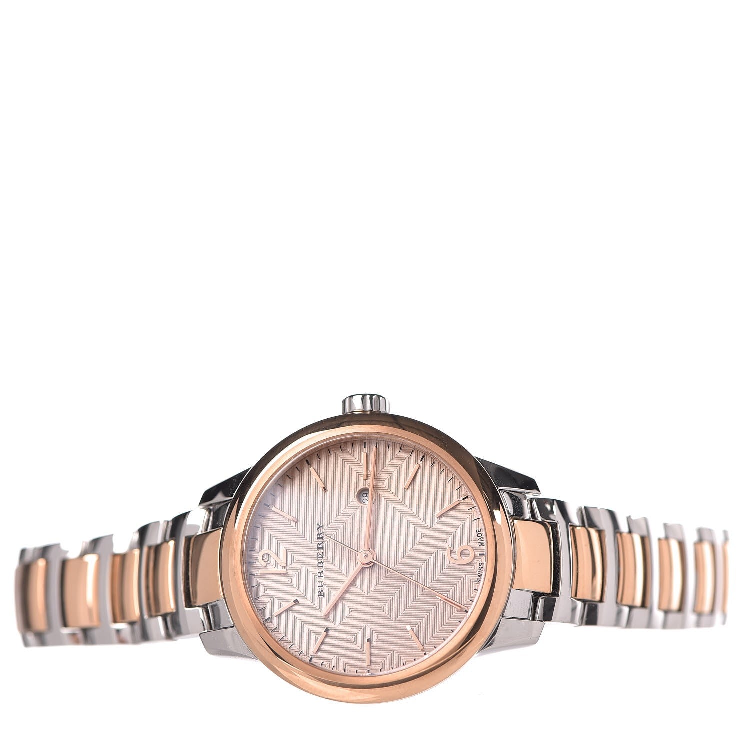 Burberry Stainless Steel 32mm Classic Round Quartz Watch Rose BU10117 3 of 9