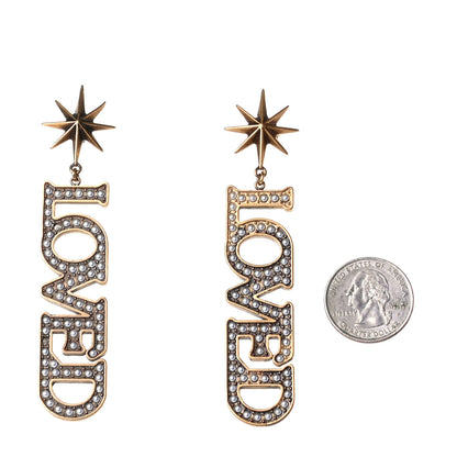 Gucci Pearl Loved Earrings Aged Gold 2 of 8