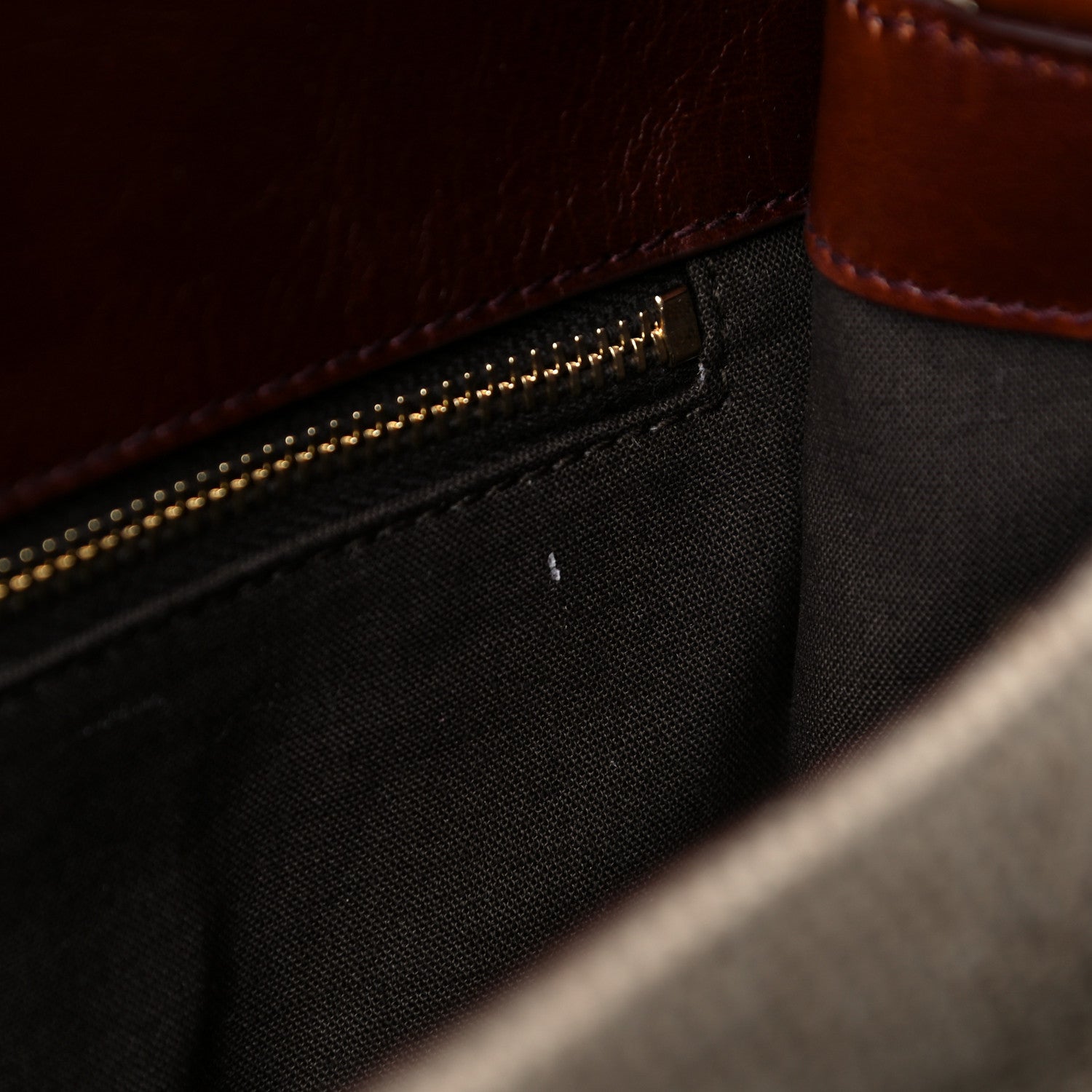 Saint Laurent Cotton Canvas Vintage Calfskin Monogram Medium Niki Chain Satchel Natural Chocolate 10 of 17