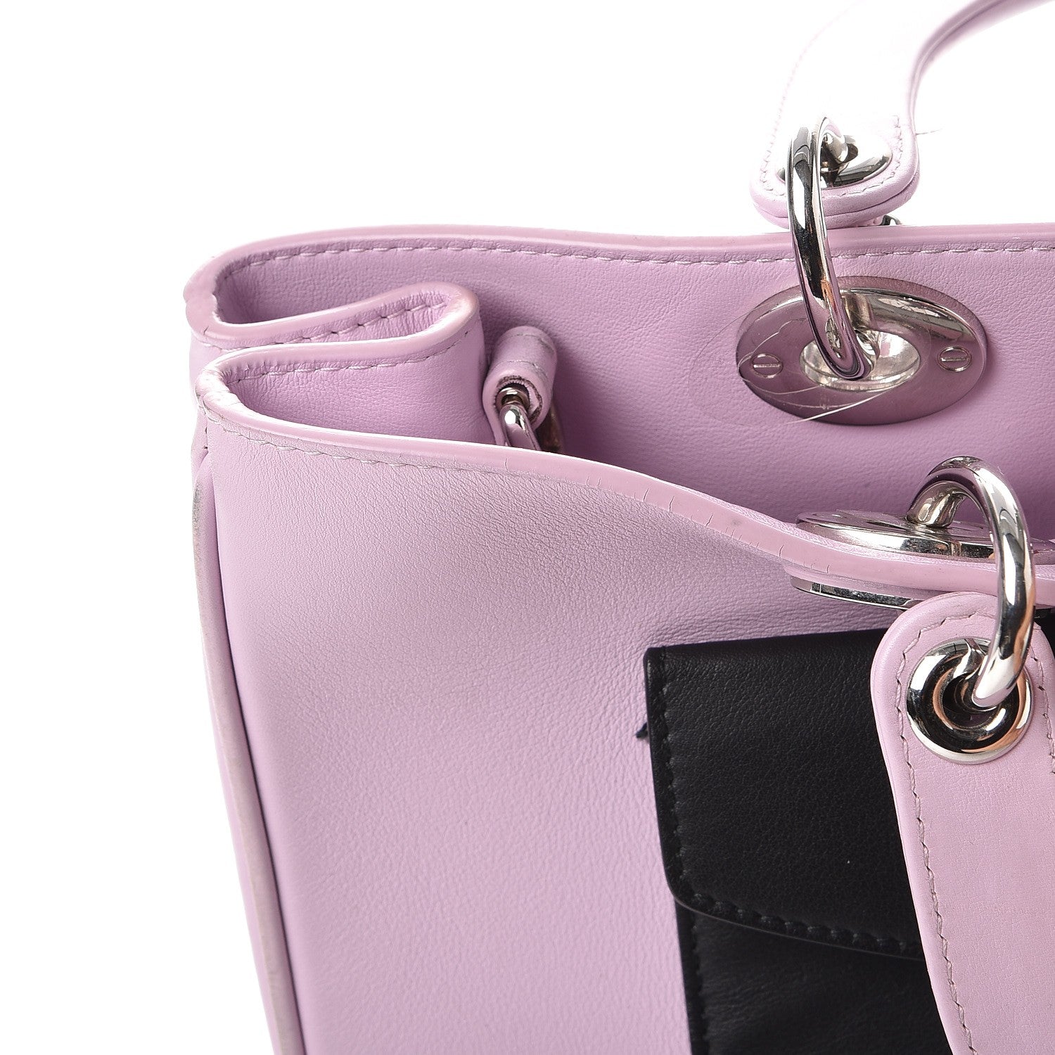 Christian Dior Lambskin Large Lady Dior Pockets Pink 11 of 17