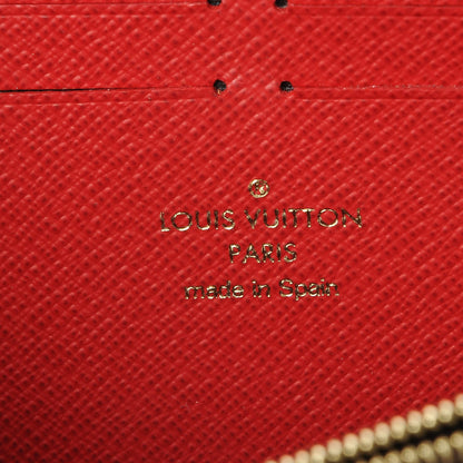 Louis Vuitton Damier Ebene Clemence Wallet Cherry 6 of 7