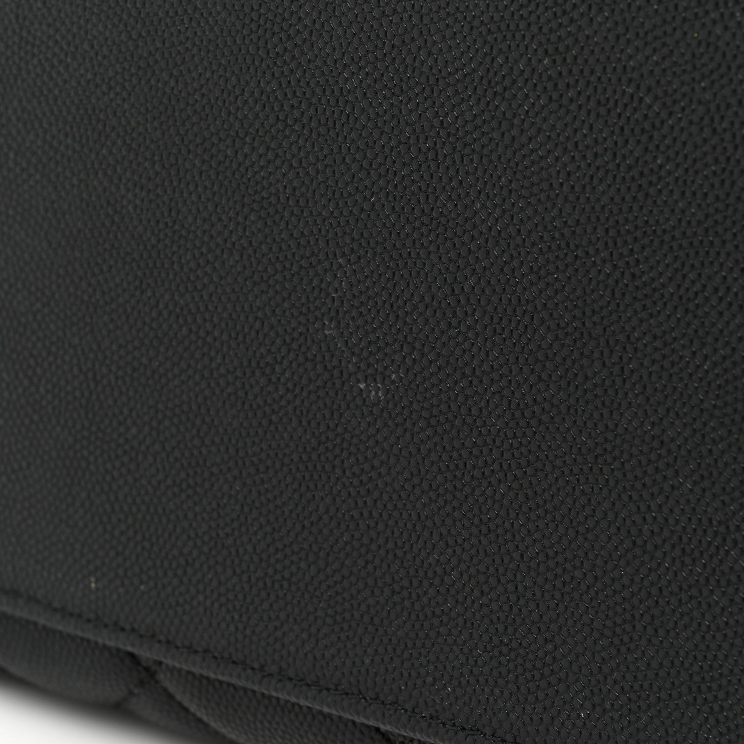 Chanel Caviar Lizard Quilted Coco Handle Bowler Black 16 of 16