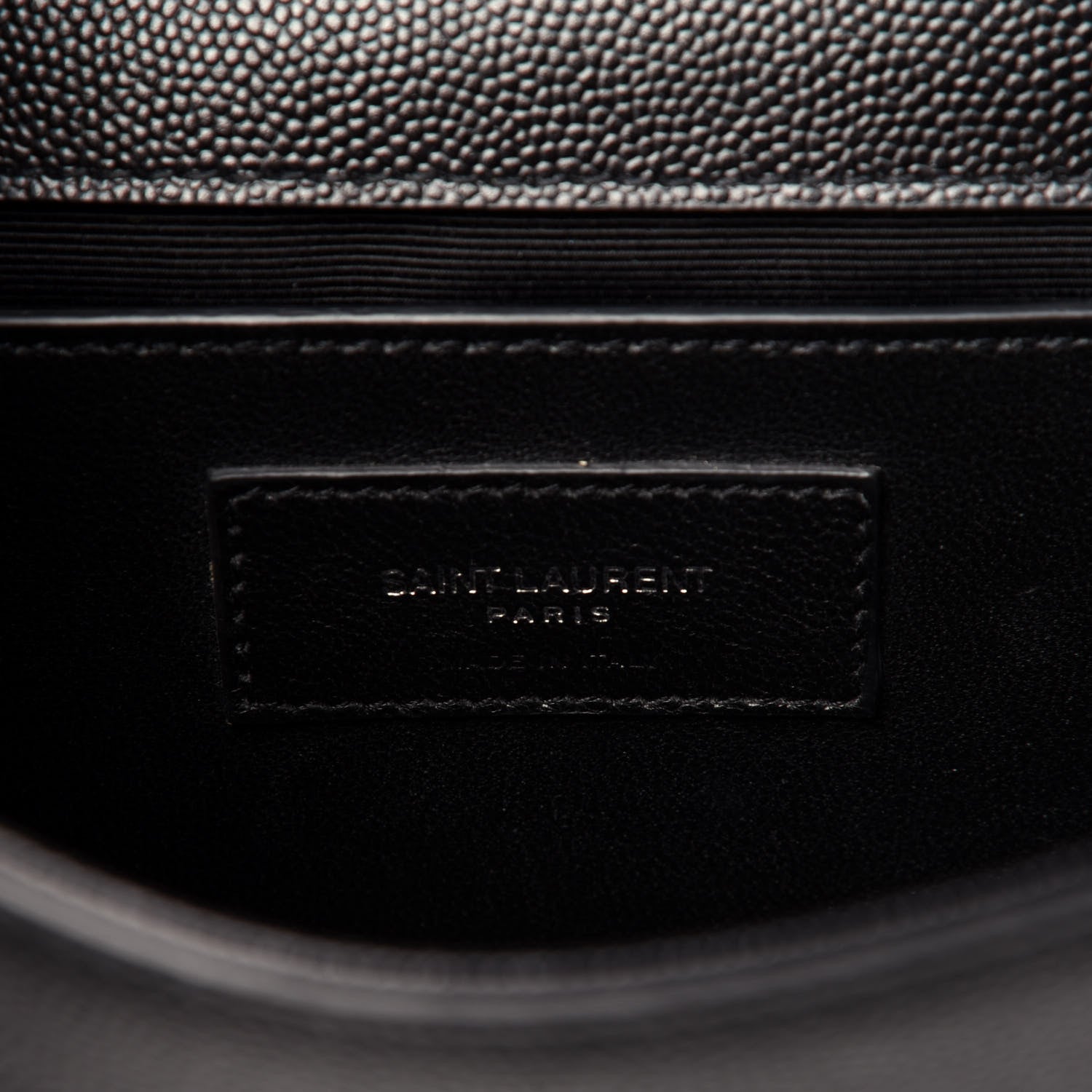 Saint Laurent Calfskin Small Classic Monogram Kate Tassel Satchel Black 7 of 15