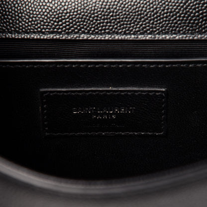 Saint Laurent Calfskin Small Classic Monogram Kate Tassel Satchel Black 7 of 15