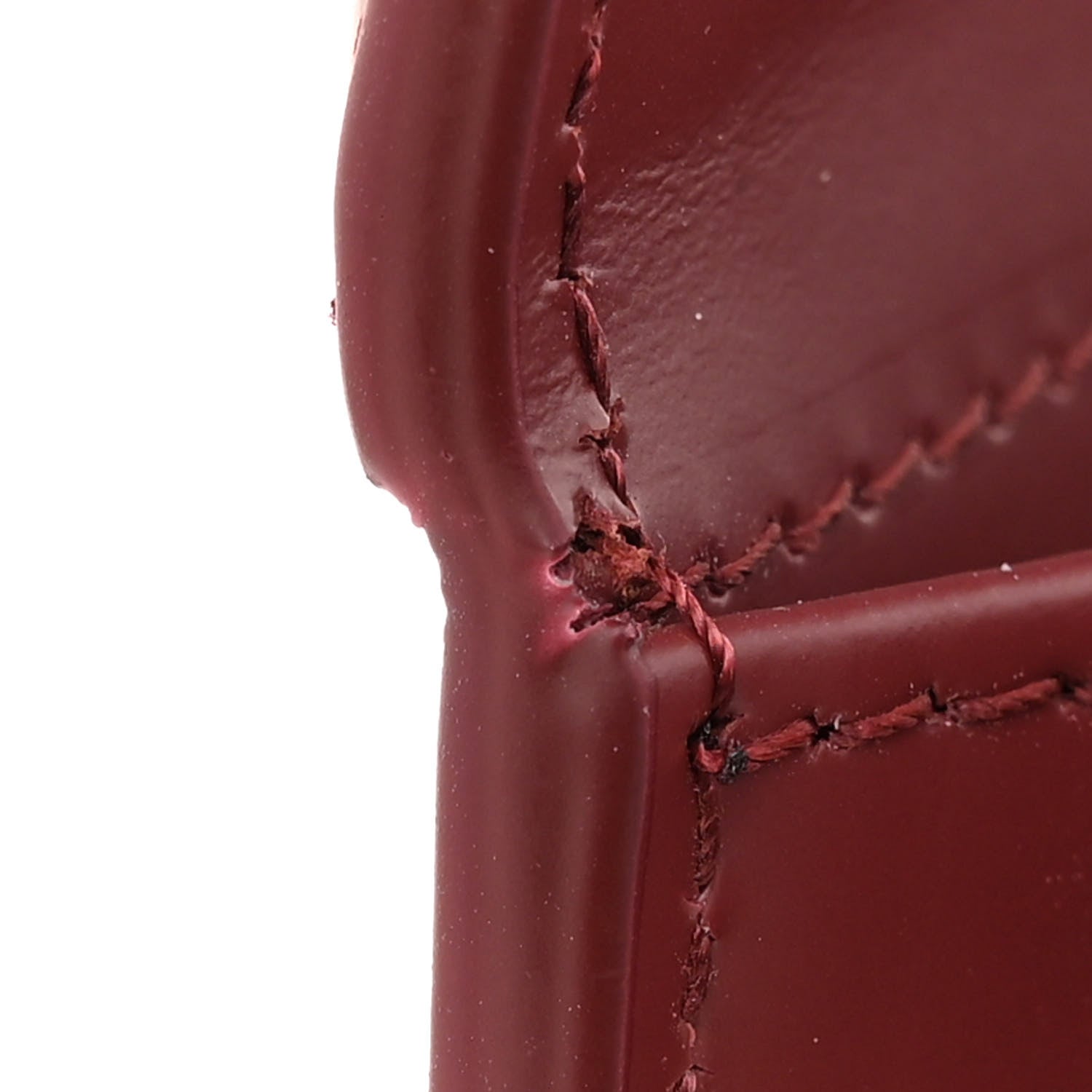 Jacquemus Smooth Calfskin Le Grand Bambino Dark Burgundy 10 of 11
