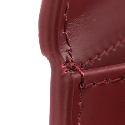 Jacquemus Smooth Calfskin Le Grand Bambino Dark Burgundy 10 of 11