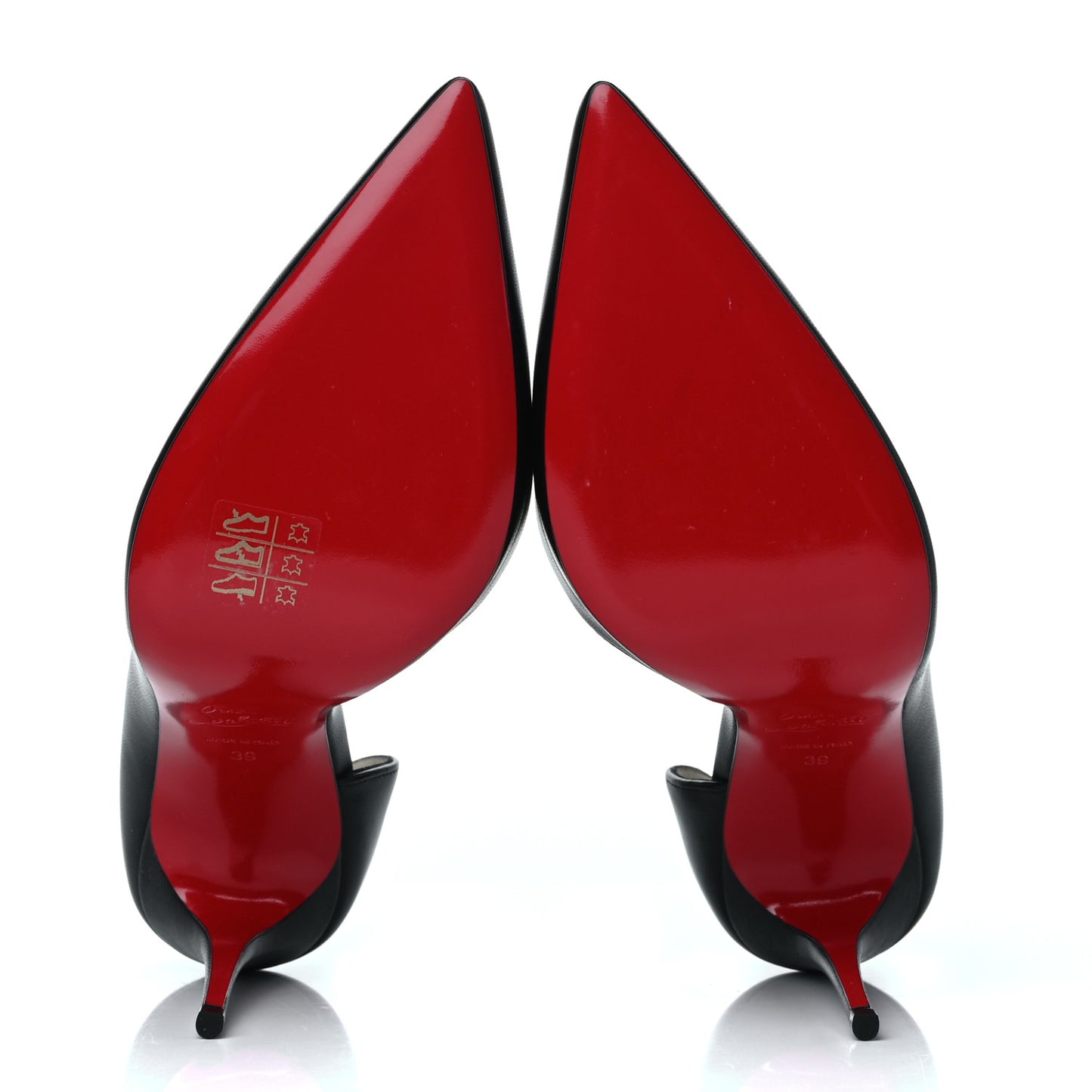 Shiny Nappa Iriza 100 Pumps 39 Black